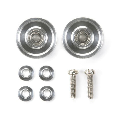 Tamiya 15437 13mm Aluminum Ball-Race Rollers (Ringless)