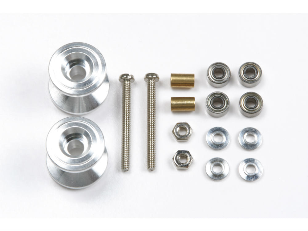 Tamiya 15398 Double Aluminum Rollers (13-12mm)