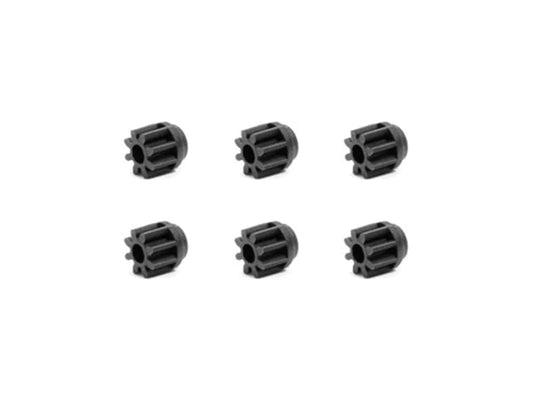 Tamiya 15453 Carbon Reinforced 8T Pinion Gear (6pcs.)