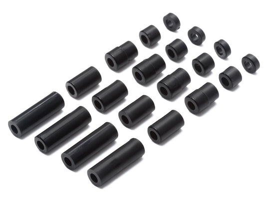 Tamiya 15506 Lightweight Plastic Spacer Set (12/6.7/6/3/1.5mm)