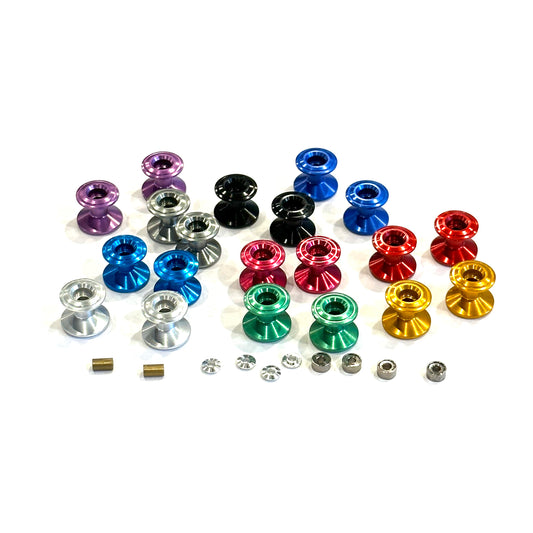 Mini 4wd Double Aluminum Rollers (13-12mm)