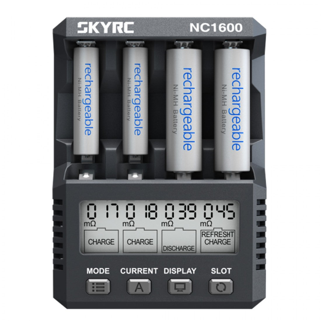 SkyRC NC1600 AA/AAA NiMH/NiCD Battery Charger & Analyzer