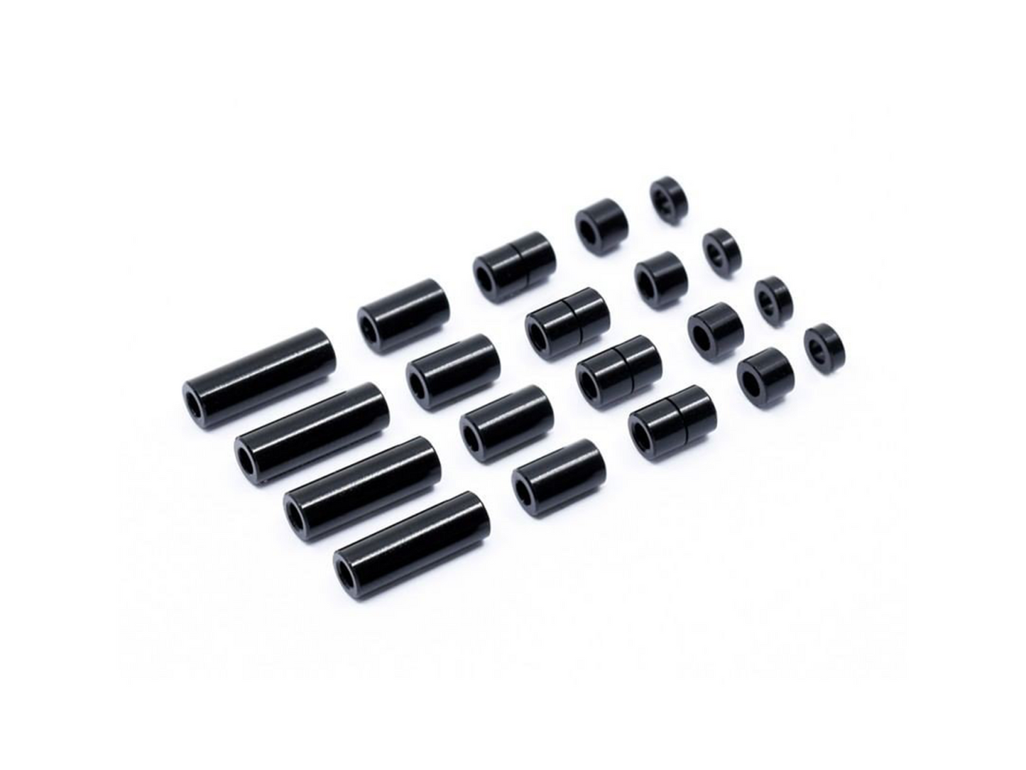 Tamiya 92432 Aluminum Spacer Set (12/6.7/6/3/1.5mm)*4 Tamiya Korea 25th Anniversary Special Version