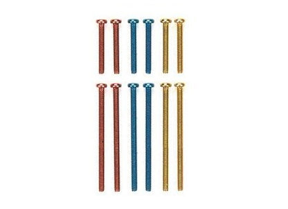 Tamiya 94941 Stainless Steel Screw Set (3 Color/15mm,30mm)