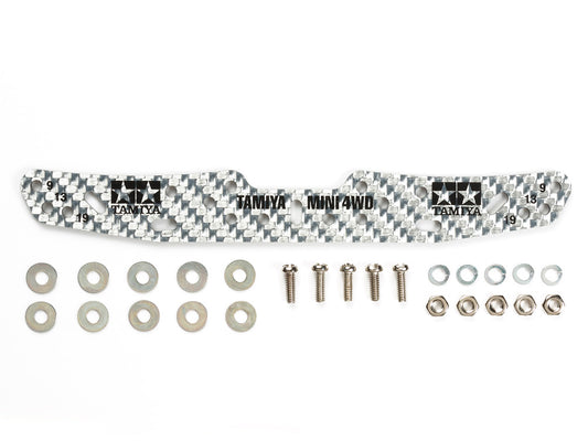 Tamiya 95305 HG Carbon Multi Roller Setting Stay (1.5mm/Silver)