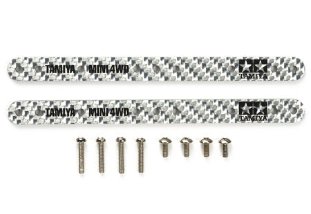 Tamiya 95307 HG Carbon Reinforcing Plate Set (1.5mm/Silver)