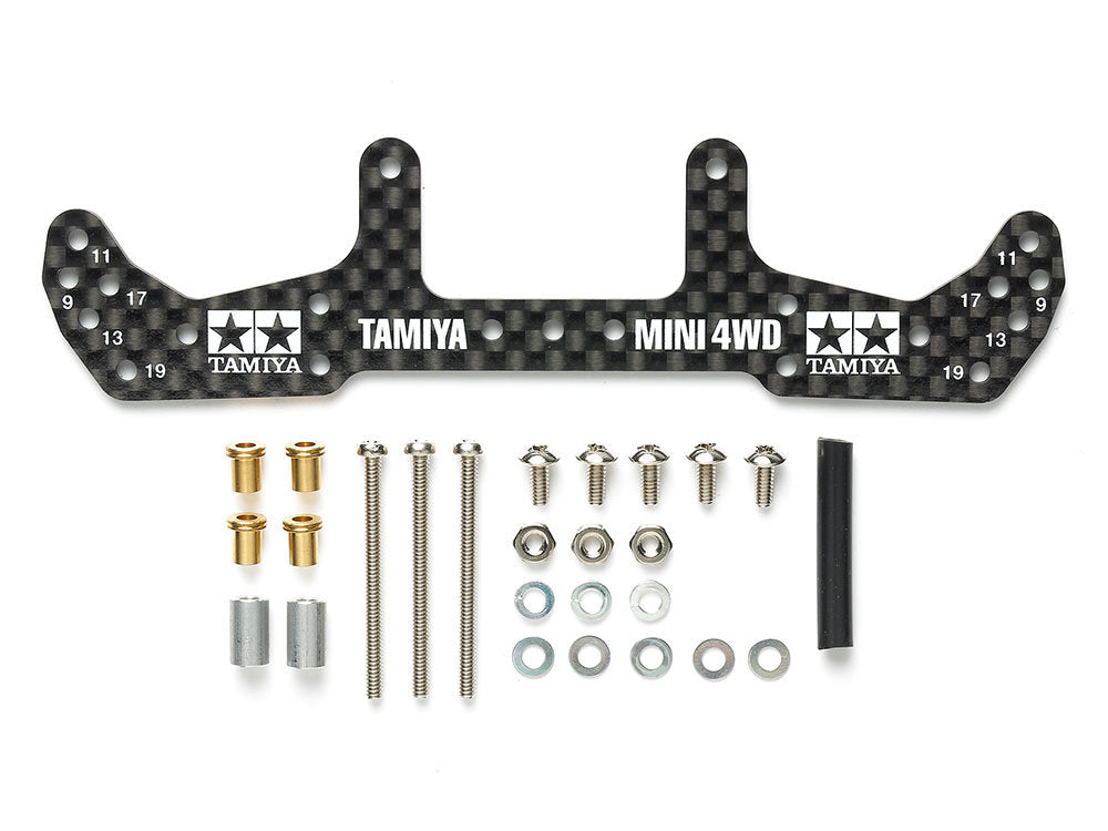 Tamiya 95478 HG Carbon Wide Rear Plate (for AR Chassis) (1.5mm)