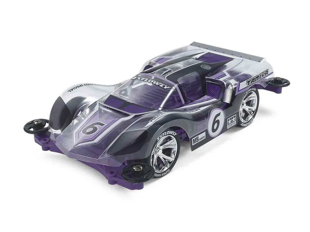 Tamiya 95571 Exflowly Polycarbonate Body Special (Purple) (MS Chassis)