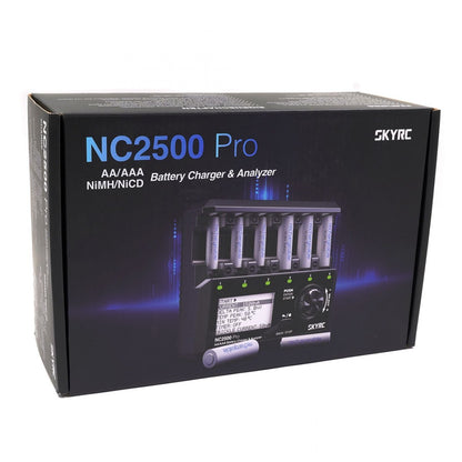 SkyRC NC2500 Pro AA/AAA NiMH Battery Charger & Analyzer