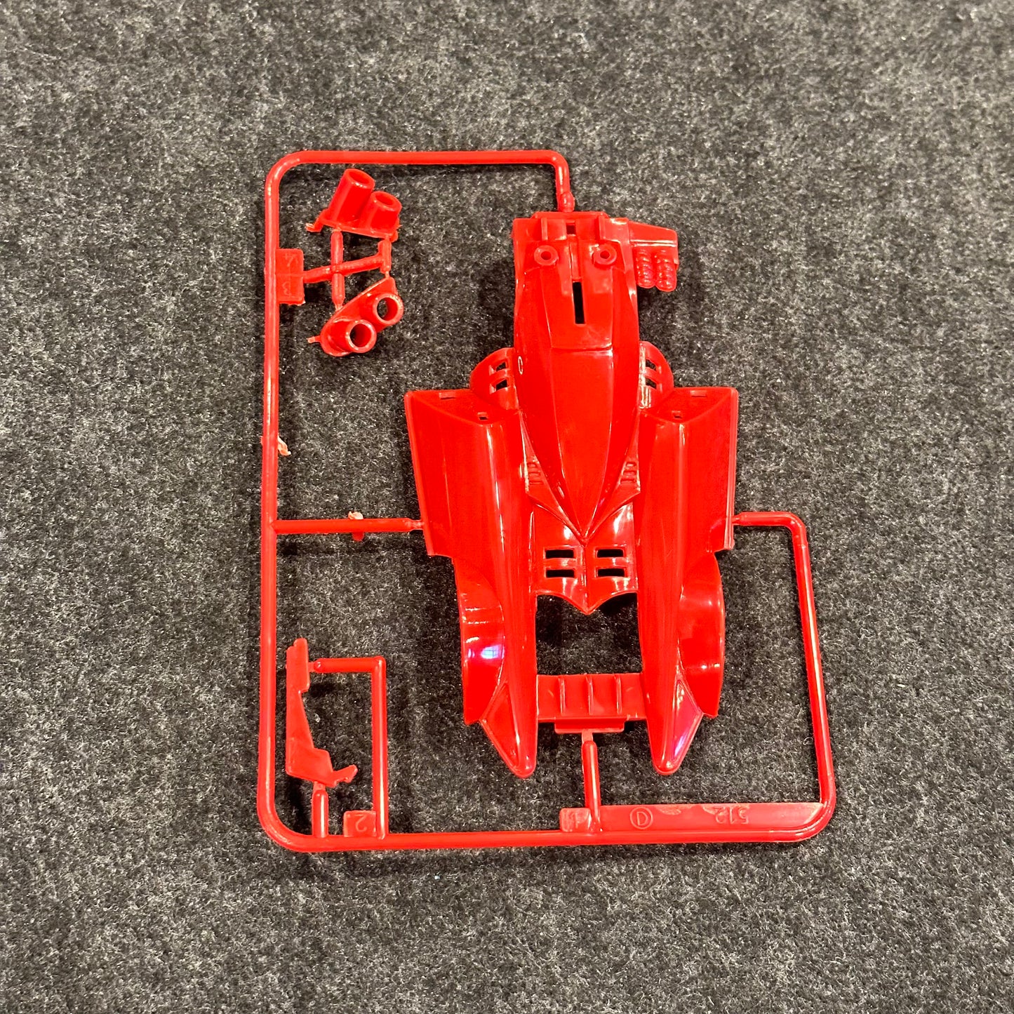 Mini 4wd Tiger Zap Body Set (No Brand)