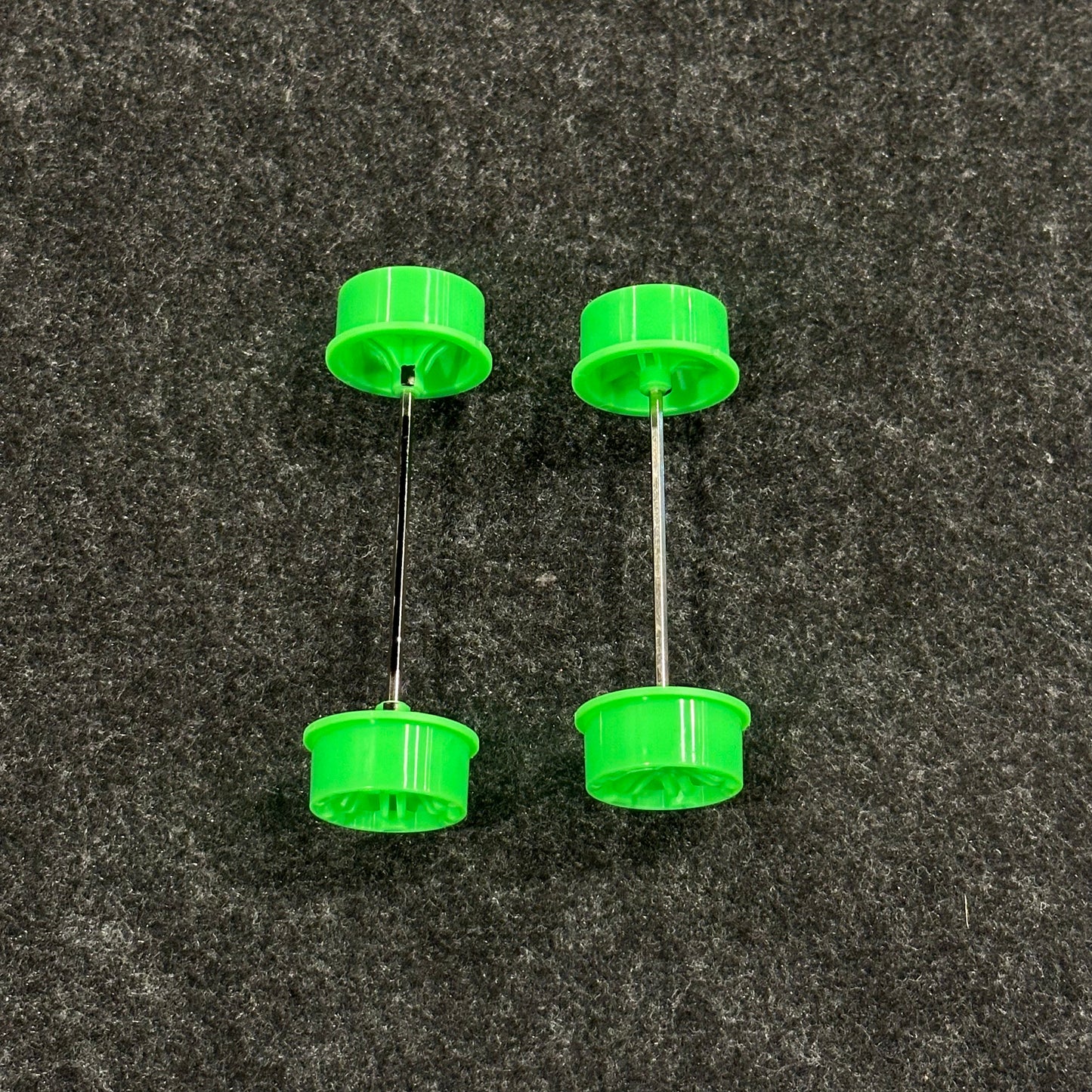 Tamiya 12-Spokes Green - Medium Aligned Wheels