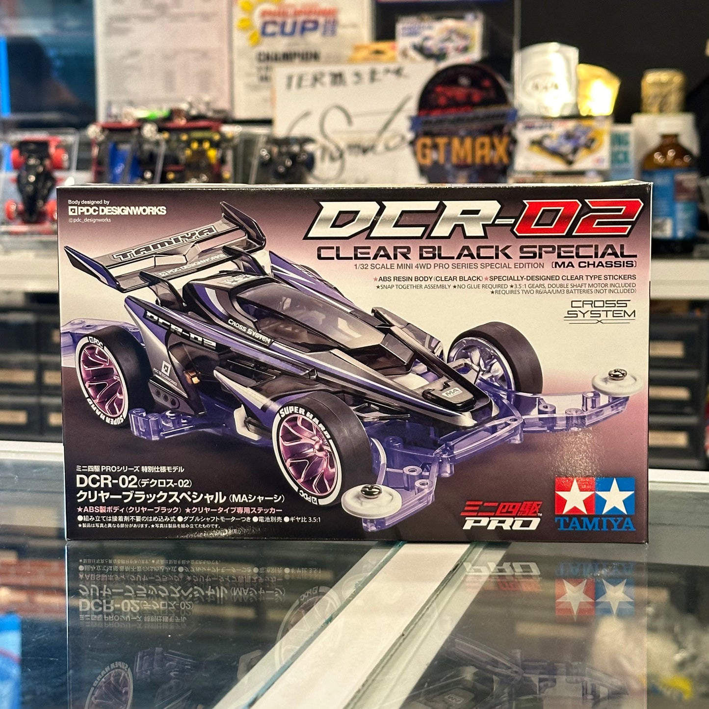 Tamiya 95604 DCR-02 Clear Black Special (MA Chassis)