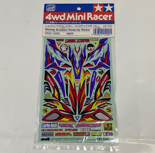 Tamiya 15200 Shining Scorpion Dress Up Sticker