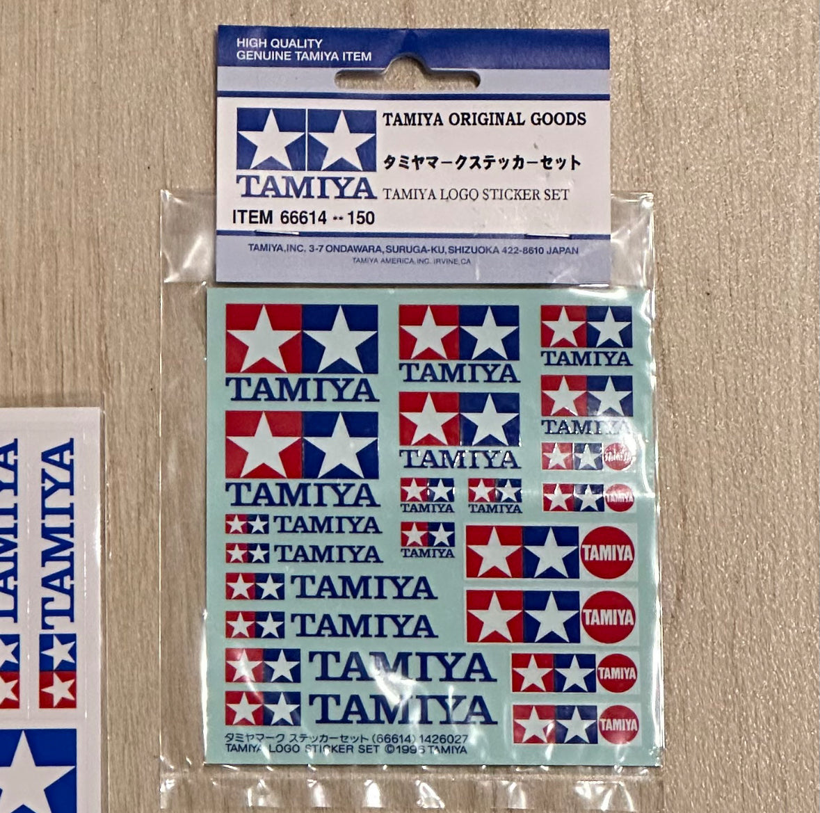 Tamiya 66614 Logo Sticker Set