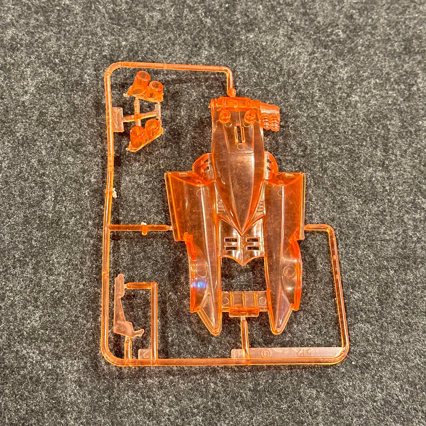 Mini 4wd Tiger Zap Body Set (No Brand)