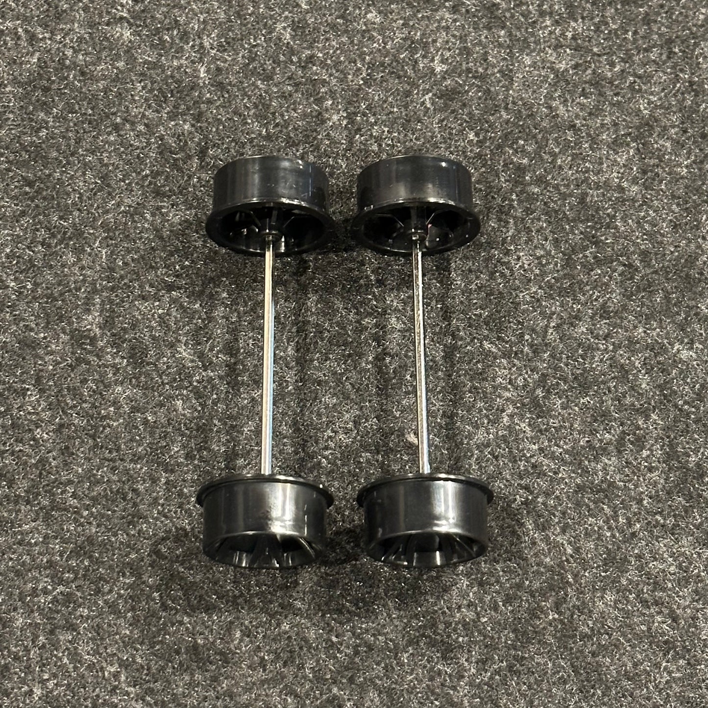 Tamiya A-Spoke Black - Medium Aligned Wheels