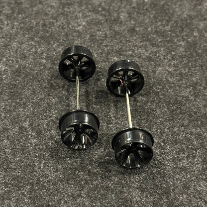 Tamiya A-Spoke Black - Medium Aligned Wheels