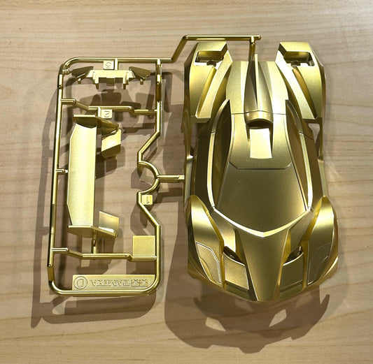 Tamiya Festa Jaune Gold Plated Body (Parts Out)