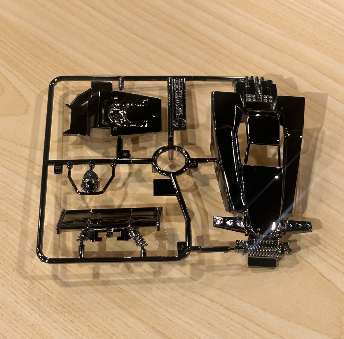 Tamiya The Boomerang RS Black Plated Body (Parts Out)