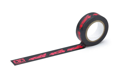 Tamiya 95667 Multipurpose Tape (15mm width/Black & Pink)