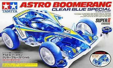 Tamiya 95279 Astro Boomerang Clear Blue Special (Super-II Chassis)