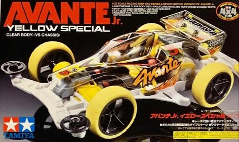 Tamiya 95060 Avante Jr. Yellow Special (Clear Body) (VS Chassis)