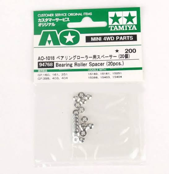 Tamiya 94768 AO-1018 Bearing Roller Spacer (20pcs.)