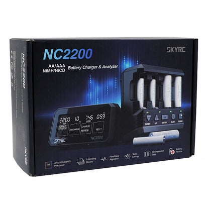 SkyRC NC2200 AA/AAA NiMH Battery Charger & Analyzer