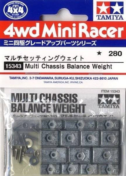 Tamiya 15343 Multi Chassis Balance Weight