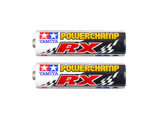 Tamiya 55119 PowerChamp RX Battery (2pcs, Alkaline)