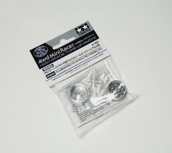 Tamiya 95602 HG Aluminum Wheels For Low Profile Tires (Reversible)