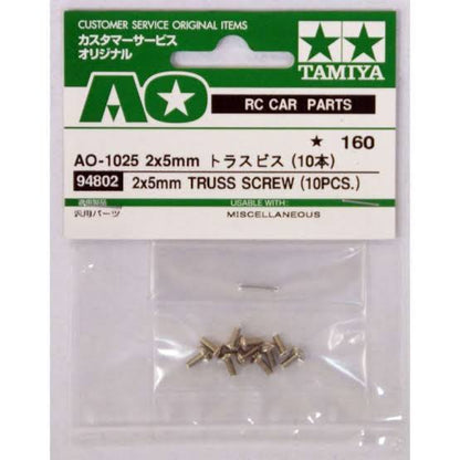 Tamiya 10323 AO-1048 2x8mm Truss Screws (10pcs.)