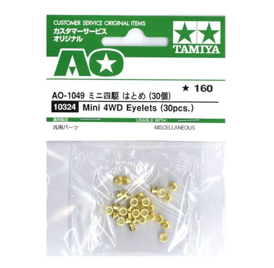 Tamiya 10324 AO-1049 Eyelet (30 pcs.)