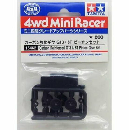 Tamiya 15462 Carbon Reinforced G13 & 8T Pinion Set