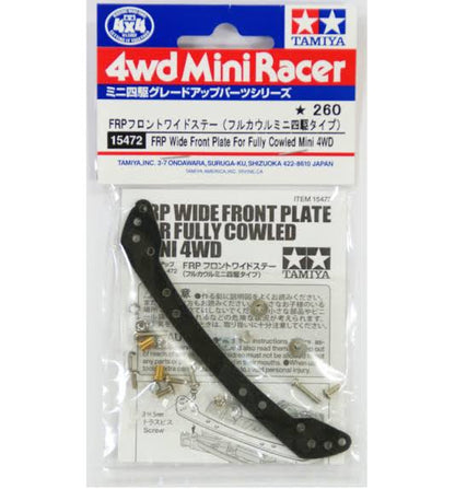 Tamiya 15472 FRP Wide Front Plate for Fully Cowled