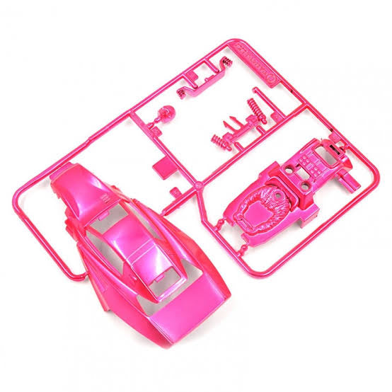 Tamiya Mad Bull Pink Metal Plated Body