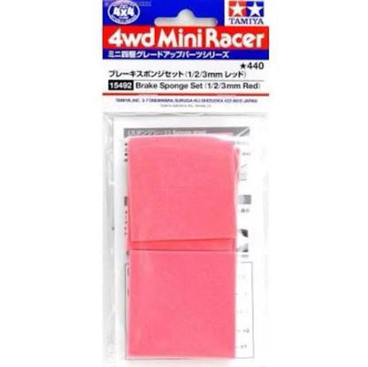 Tamiya 15492 Brake Sponge Set (Pink)