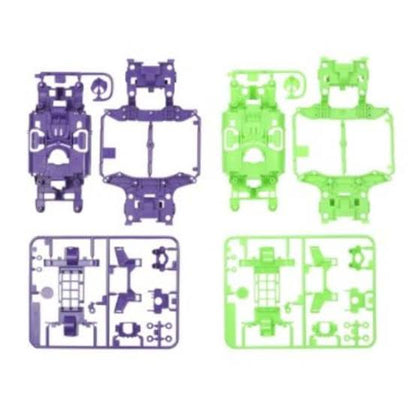 Tamiya 95234 MS Chassis Set (Purple/Green)