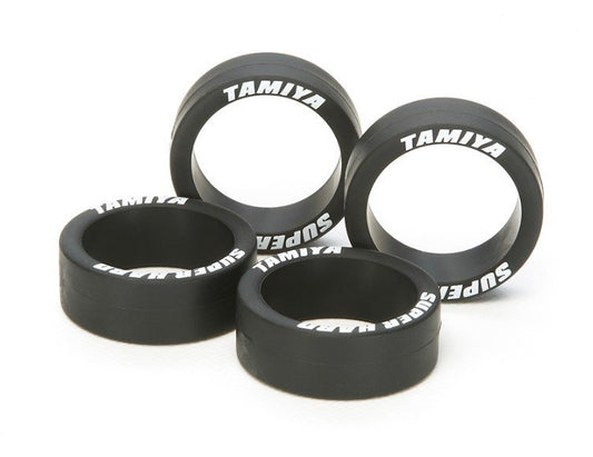 Tamiya 95323 Super Hard Low-Profile Tire (Black)