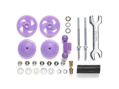 Tamiya 95519 Large Dia. Stabilizer Head Set (17mm) (Purple)